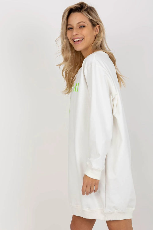 Sweatshirt Factory Women's Oversized Casual Sweatshirt - Featuring Striking Print and High-Quality Cotton Polyester Blend for Comfort by Factory Price