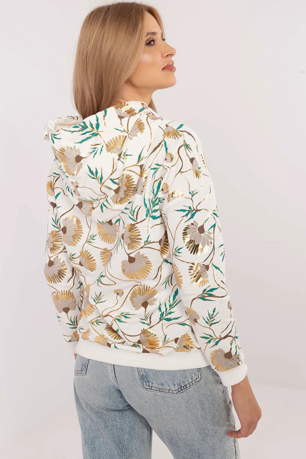 Sweatshirt Factory Women's Stylish Sweatshirt - Comfortable Cotton Blend with Vibrant Print and Perfect Fit by Factory Price