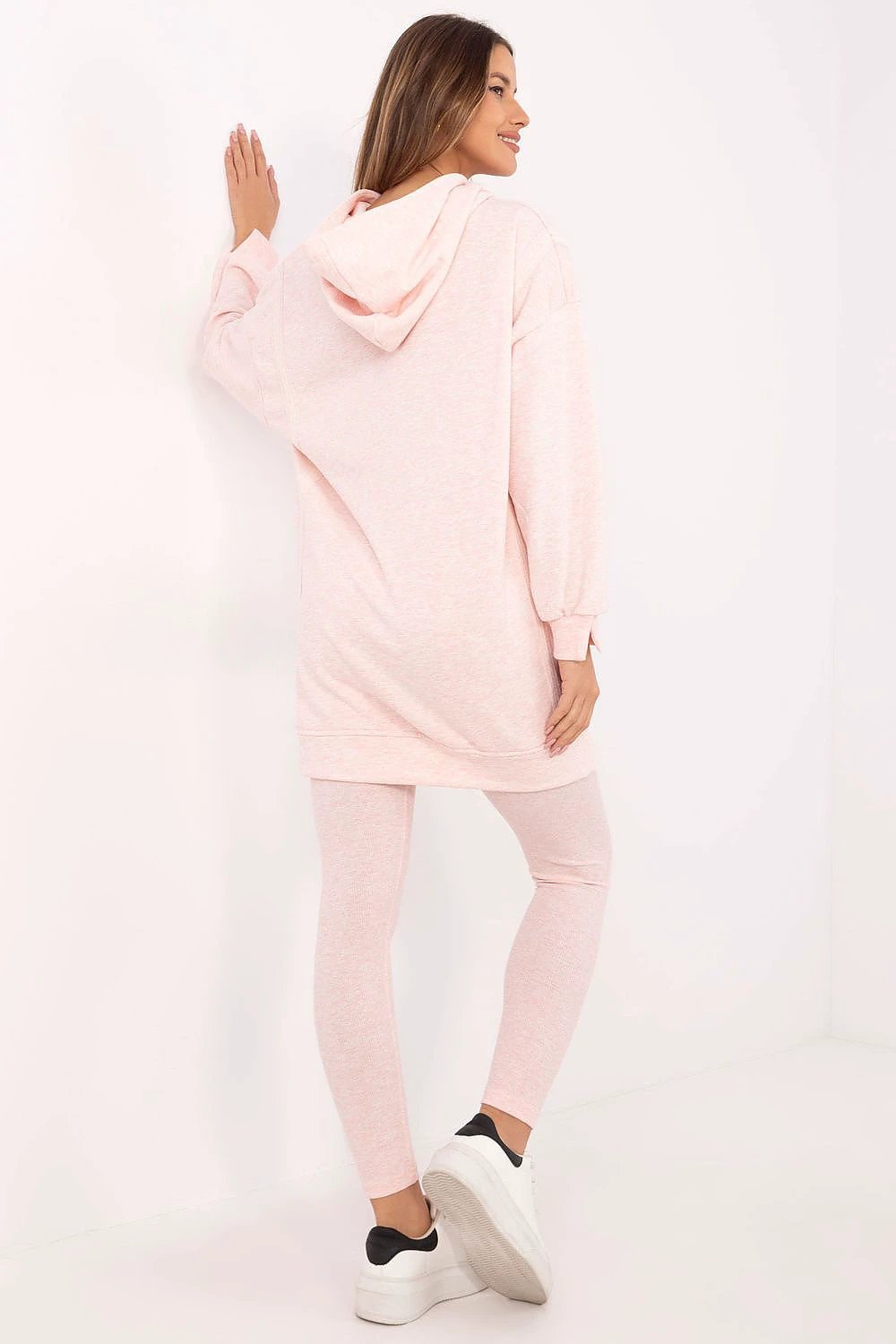 Set Factory Women's Long Sweatshirt and Leggings Set - Comfortable and Stylish Everyday Outfit by Factory Price