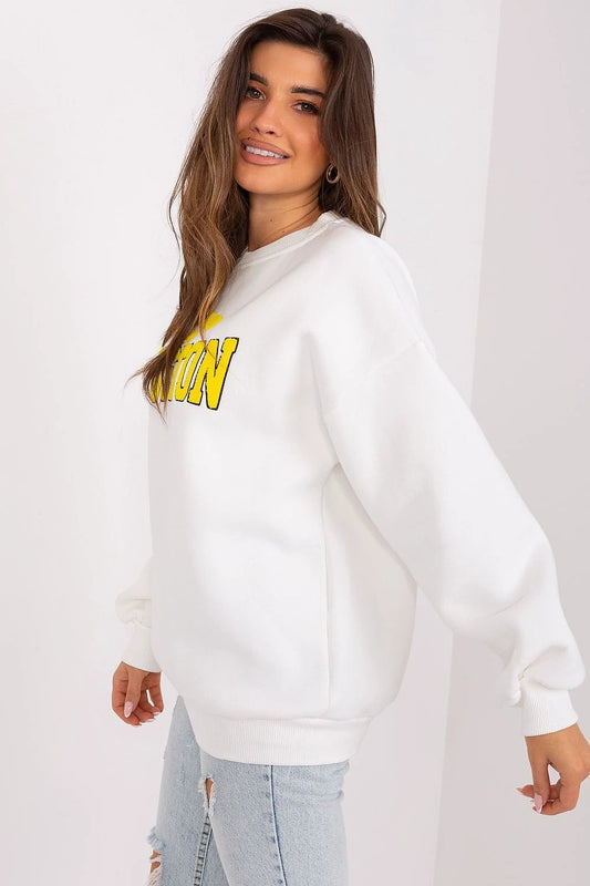 Sweatshirt Factory Women's Casual Pullover Sweatshirt - Soft Cotton Polyester Blend for Everyday Comfort and Durability by Factory Price