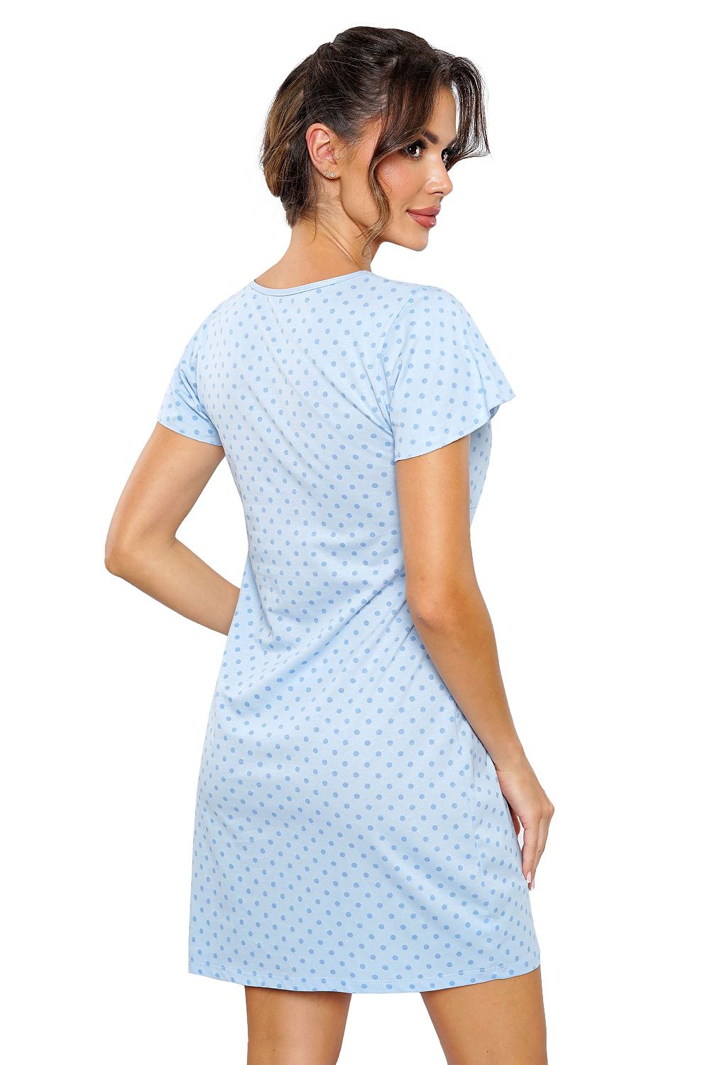 Donna Women's Nightshirt - Soft Breathable Cotton for Ultimate Comfort and Freedom of Movement by Donna