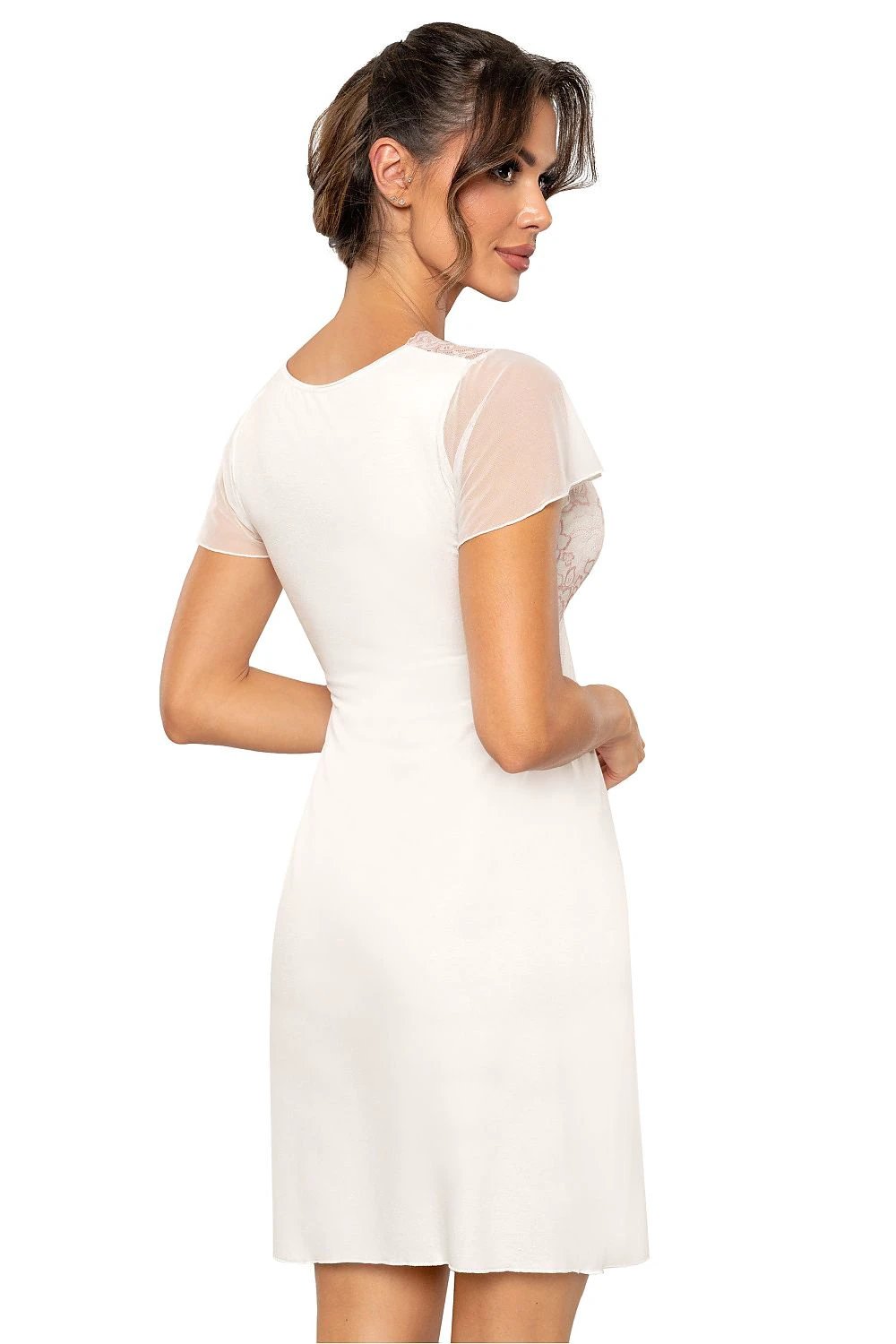 Donna Women's Nightshirt - Soft Viscose for Luxurious Comfort and Bridal Elegance by Donna