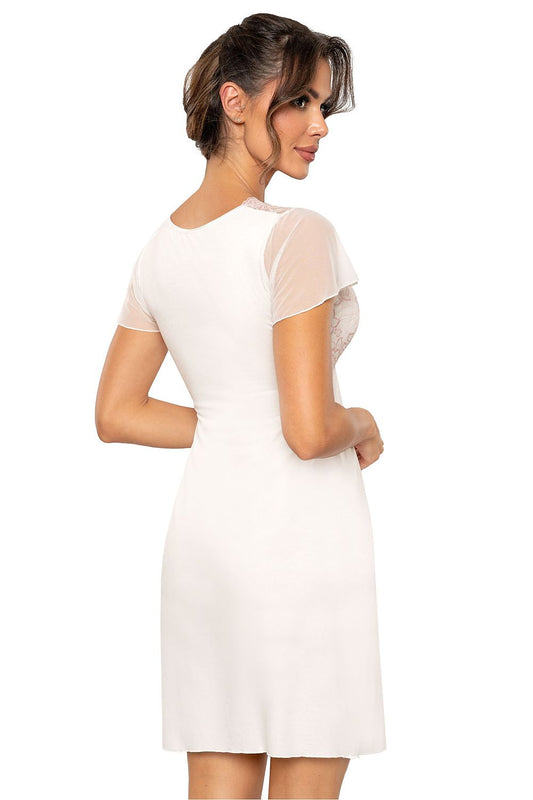 Donna Women's Nightshirt - Soft Viscose for Luxurious Comfort and Bridal Elegance by Donna