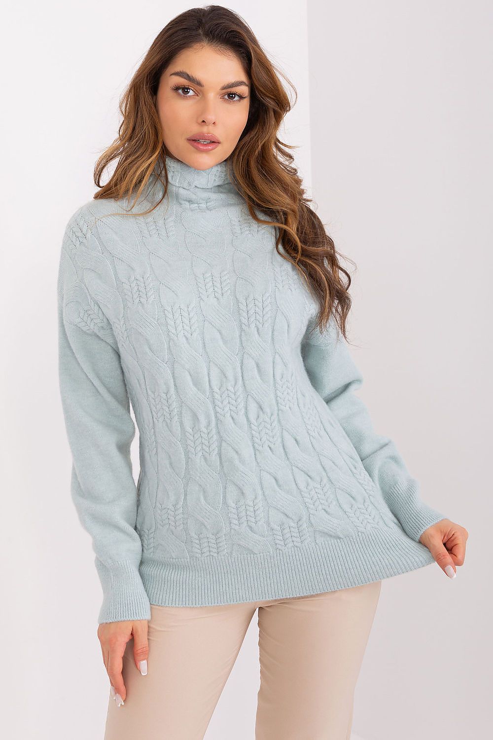 Turtleneck model 208315 AT