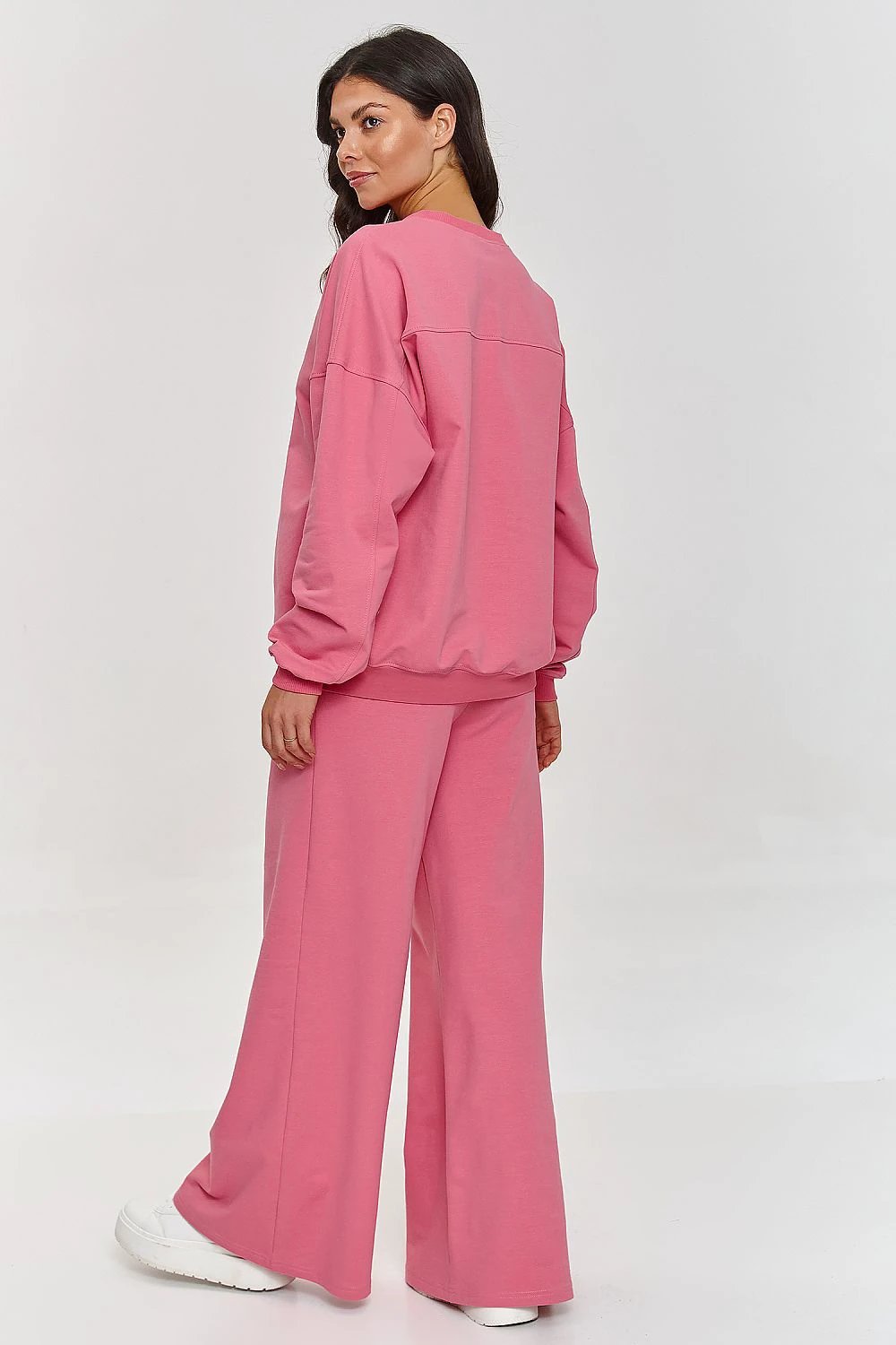 Makadamia Set Makadamia - Women's Pink Oversized Tracksuit for Comfort and Style by Makadamia