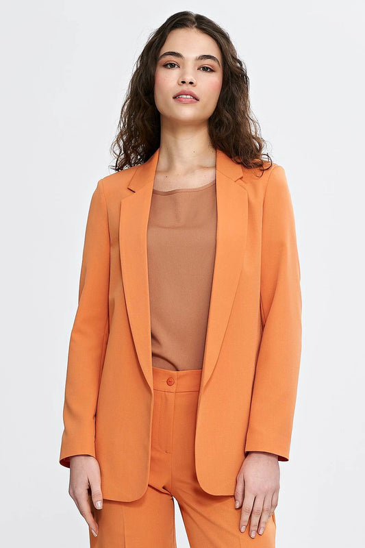 Nife Stylish Women's Blazer - Loose Cut With Lapels And Lining For Ultimate Comfort by Nife