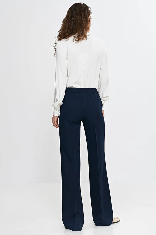 Nife Women's Elegant Shirt - Regular Cut With Classic Collar and Lightweight Viscose Material For Everyday Wear by Nife