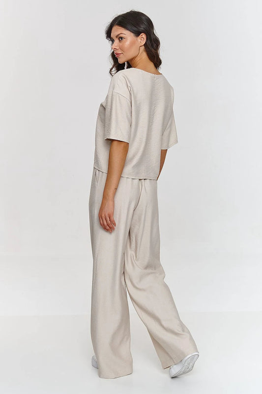 Makadamia Set Makadamia - Stylish Women's Pants Ensemble for Spring Summer Outings by Makadamia
