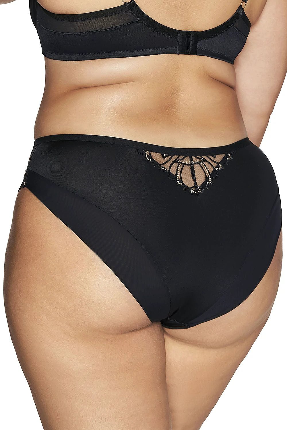 Ava Women's Elegant Full-Coverage Briefs - Soft Microfiber with Mesh for All-Day Comfort and Style by Ava