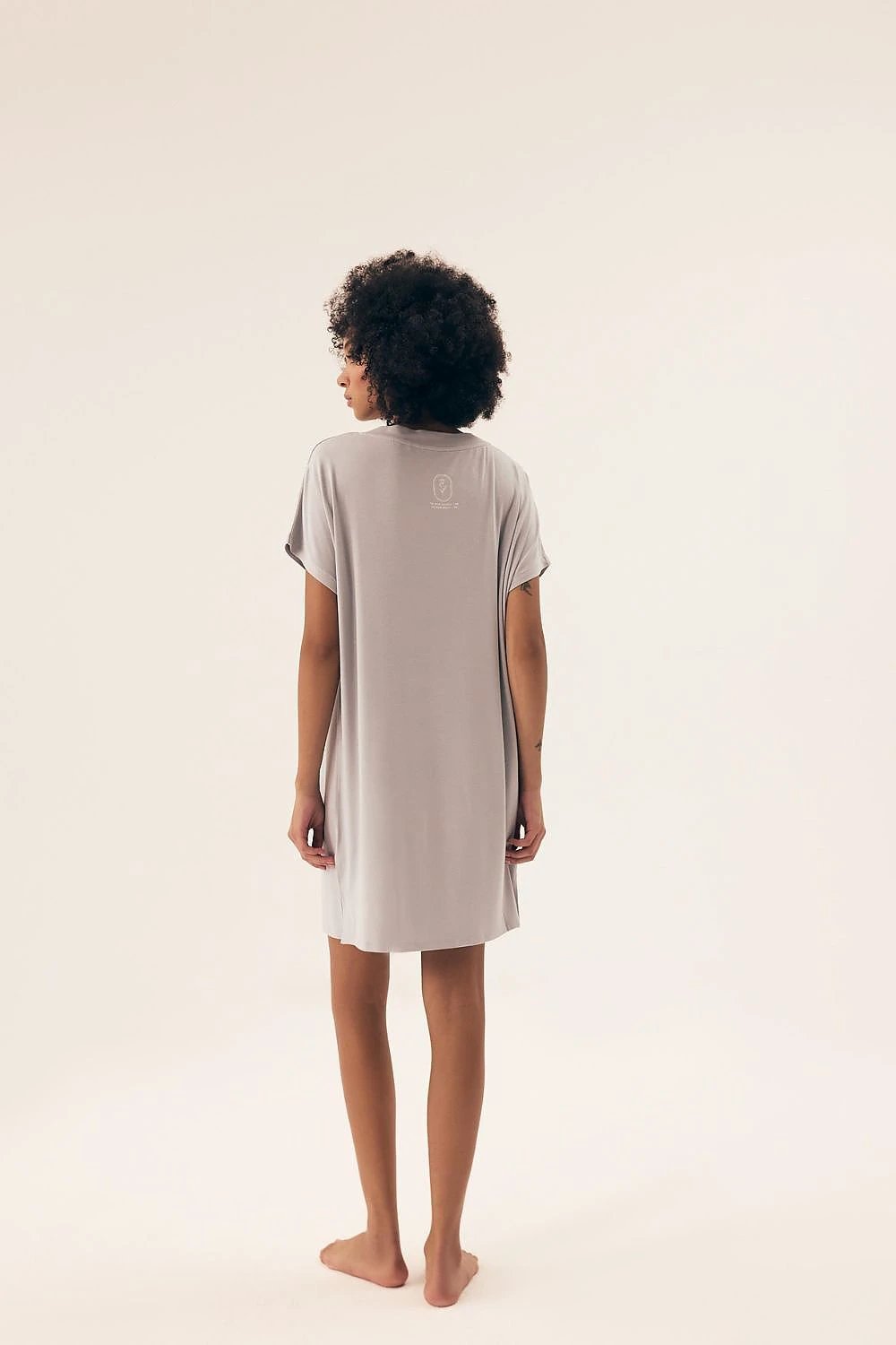 Henderson Knee-Length Nightshirt - Smooth, Breathable Fabric for Ultimate Comfort and Style on Warmer Nights by Henderson