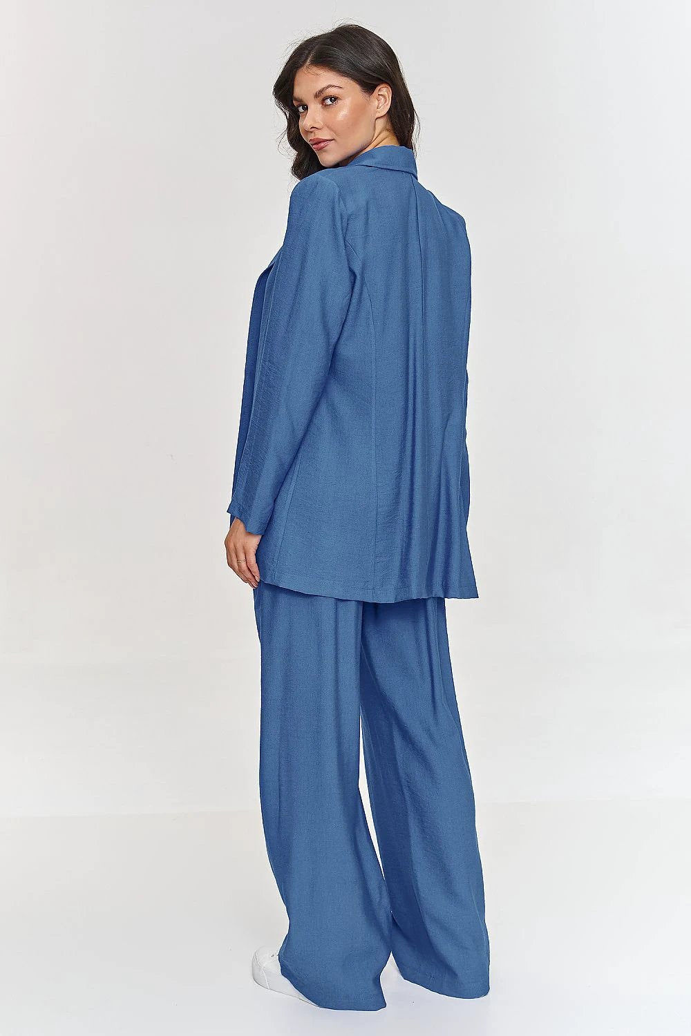 Makadamia Set Makadamia - Stylish Comfortable Women's Pants Set with Loose Cut and Belt by Makadamia