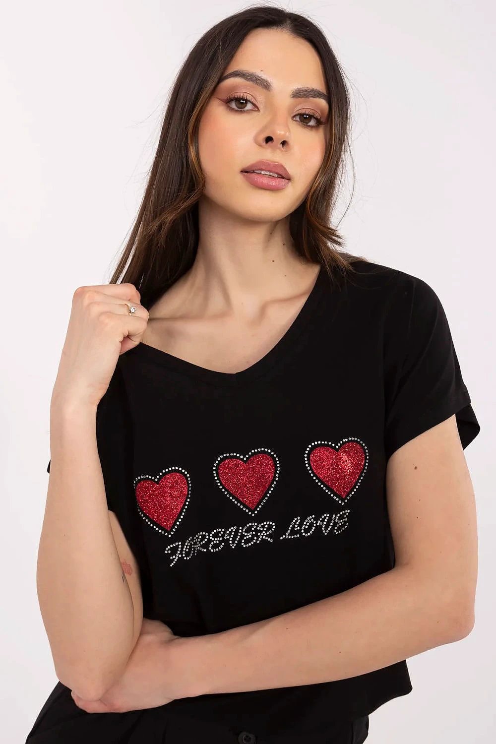 T-Shirt Factory Women's Casual T-Shirt - Soft Cotton with Elastane for Comfort by Factory Price