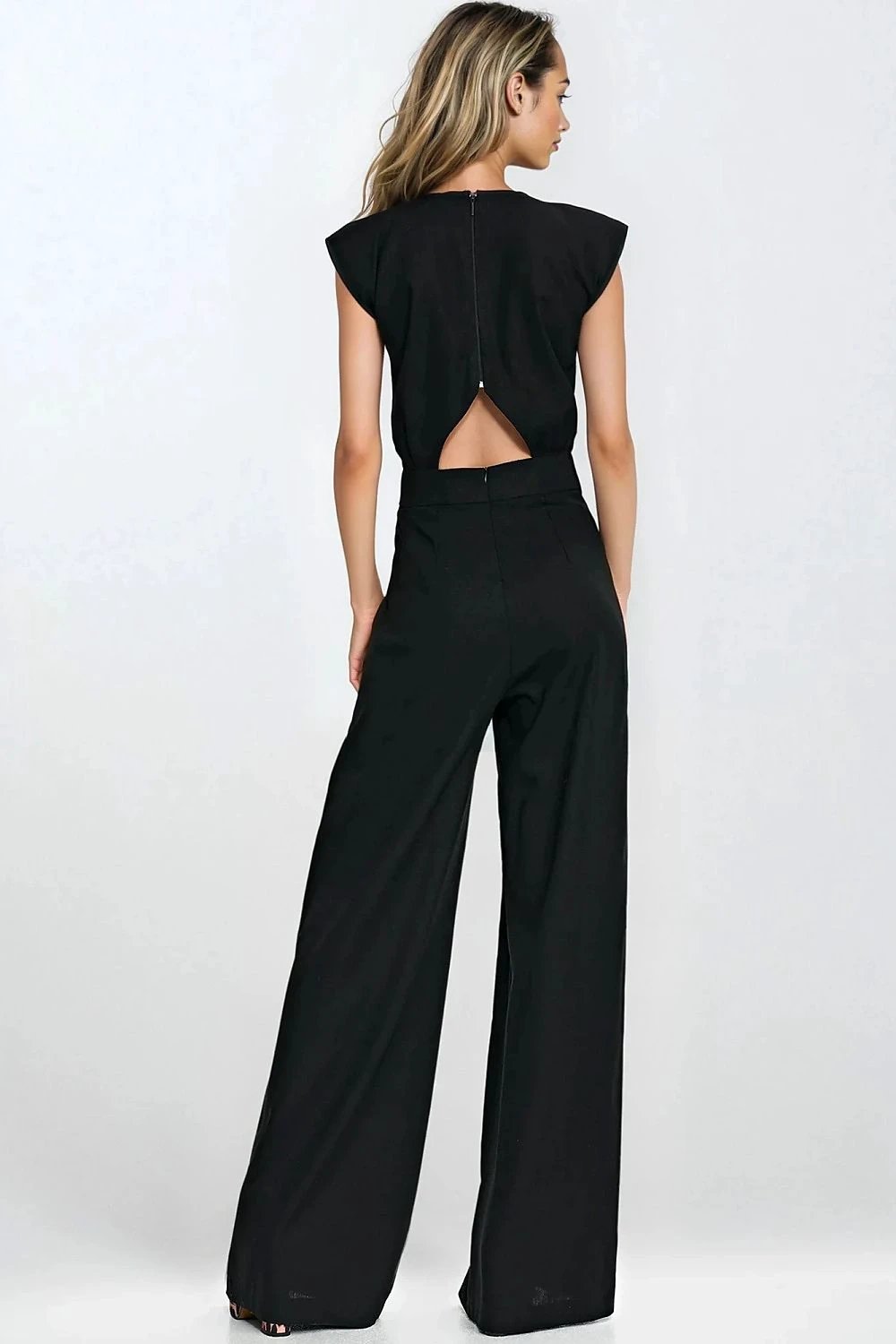 Suit Nife Women's Regular Fit Jumpsuit - Breathable Rayon Linen Fabric For Ultimate Comfort And Elegance by Nife