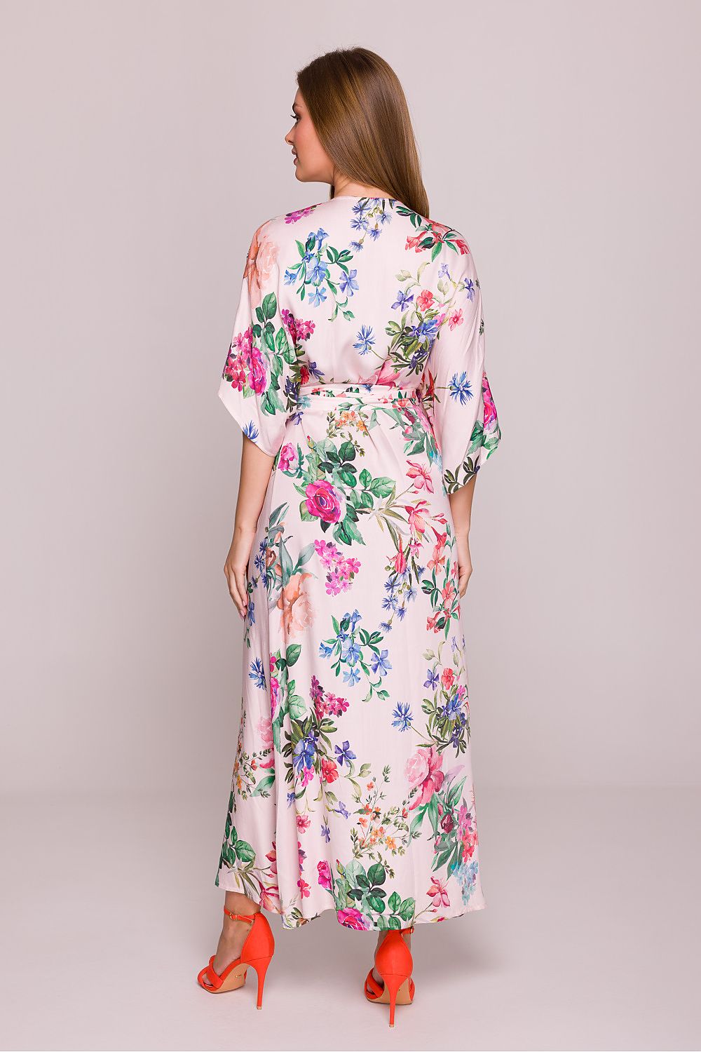 Stylove Daydress - Lightweight, Breathable Viscose Fabric with Delicate Floral Pattern and Comfortable Loose Fit by Stylove