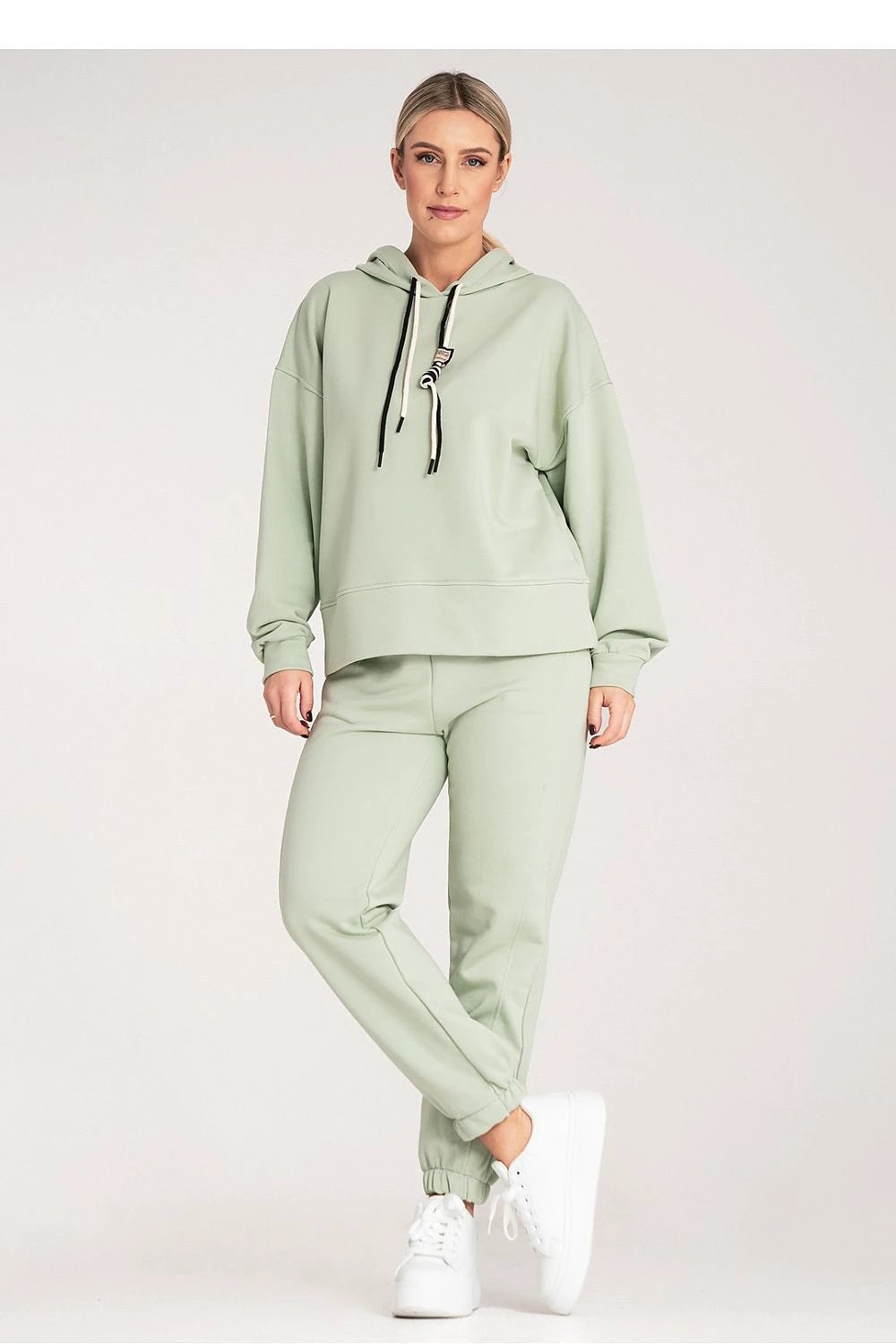 Figl Sweat Suit - Comfortable Cotton Blend Hoodie and Pants with Elastic Waist by Figl