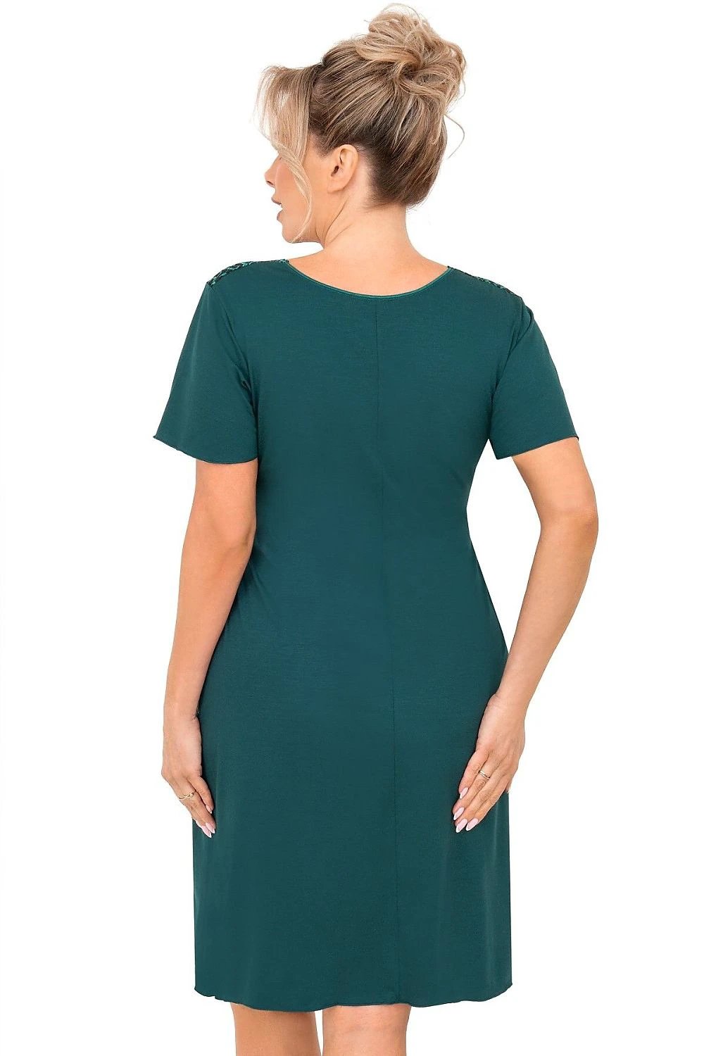 Donna Women's Plus Size Nightshirt - Soft Breathable Viscose for Comfortable Sleep by Donna