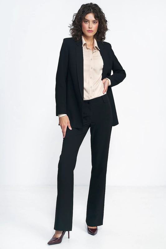 Nife Bootcut Trousers for Women - Slim and Elongate Legs with Timeless Trendy Design by Nife