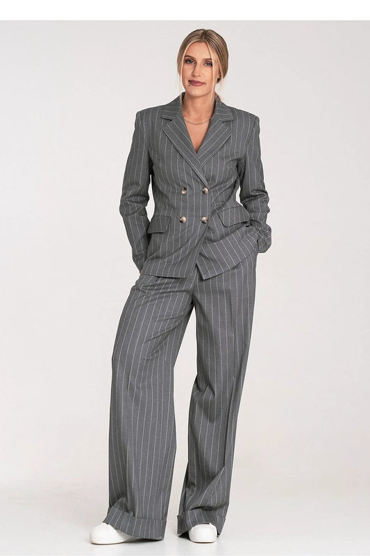 Figl Women's Fashion Jacket - Made with 3% Lycra, 77% Nylon, and 20% Viscose for Ultimate Comfort, Stretch, and Tailored Fit in Sizes S/M by Figl