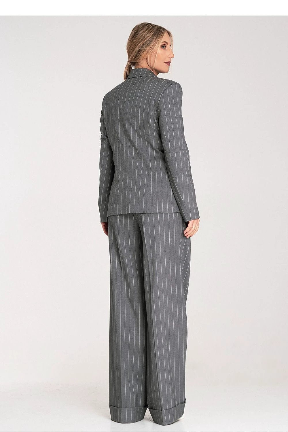 Figl Women's Fashion Jacket - Made with 3% Lycra, 77% Nylon, and 20% Viscose for Ultimate Comfort, Stretch, and Tailored Fit in Sizes S/M by Figl