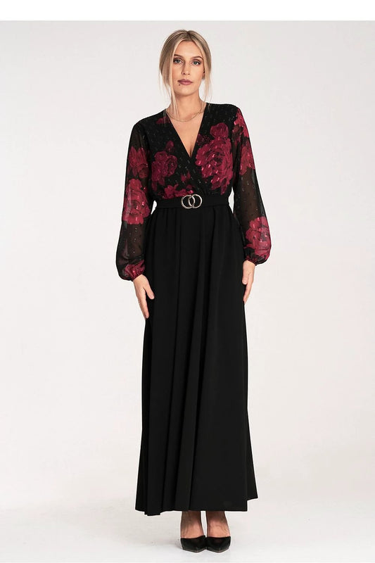 Figl Women's Cocktail Dress - 95% Polyester and 5% Spandex for Ultimate Stretch and Comfort, Sizes S/M by Figl