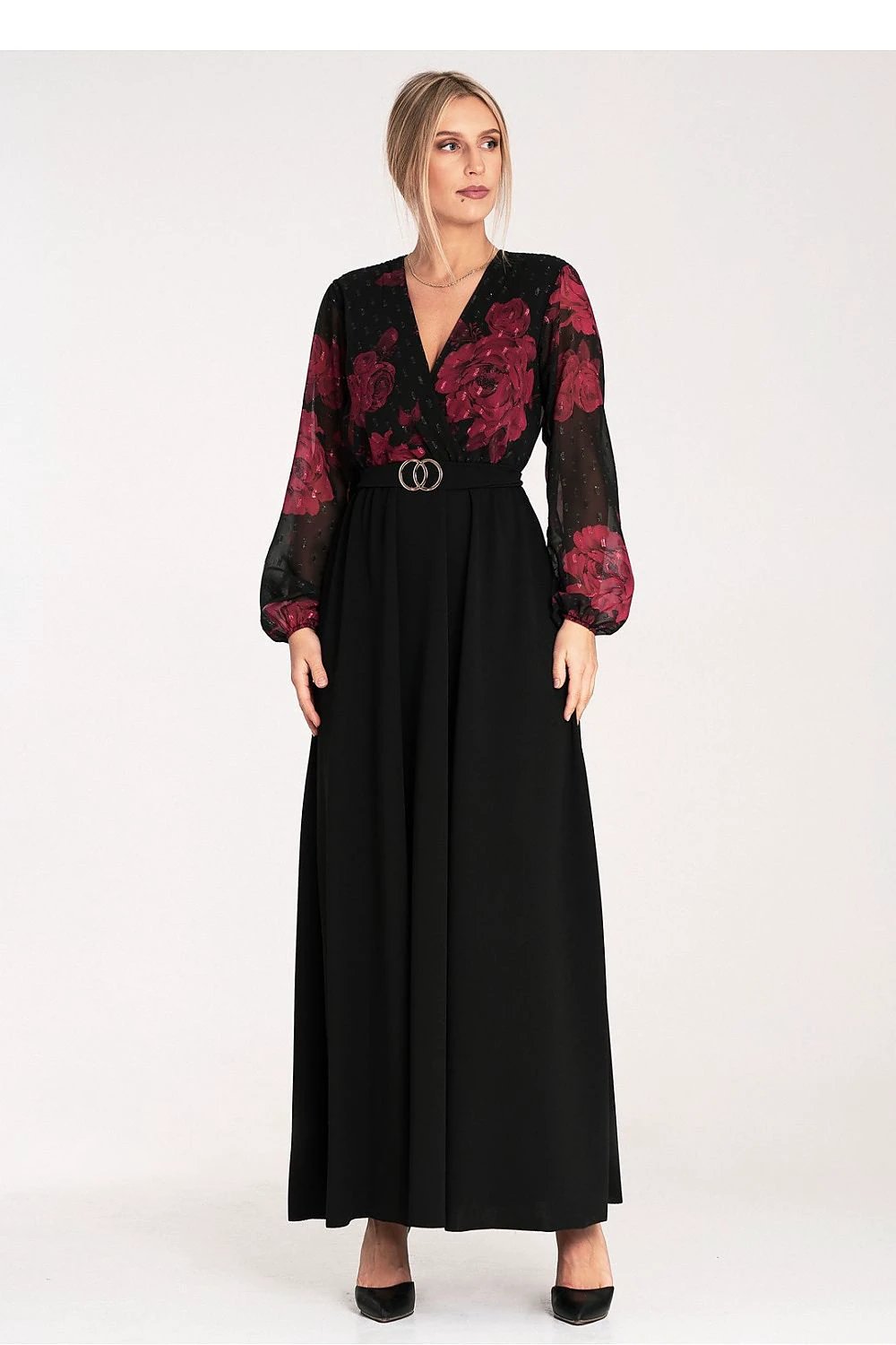 Figl Women's Cocktail Dress - 95% Polyester and 5% Spandex for Ultimate Stretch and Comfort, Sizes S/M by Figl