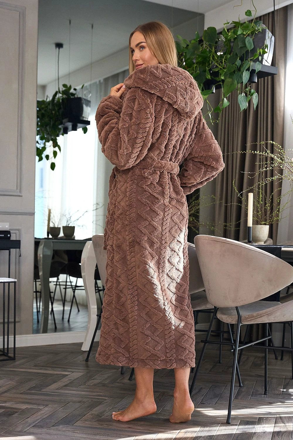 L&L Collection Bathrobe - Ultra Soft 100 Percent Polyester With Perfect Fit For All Sizes by L&L collection