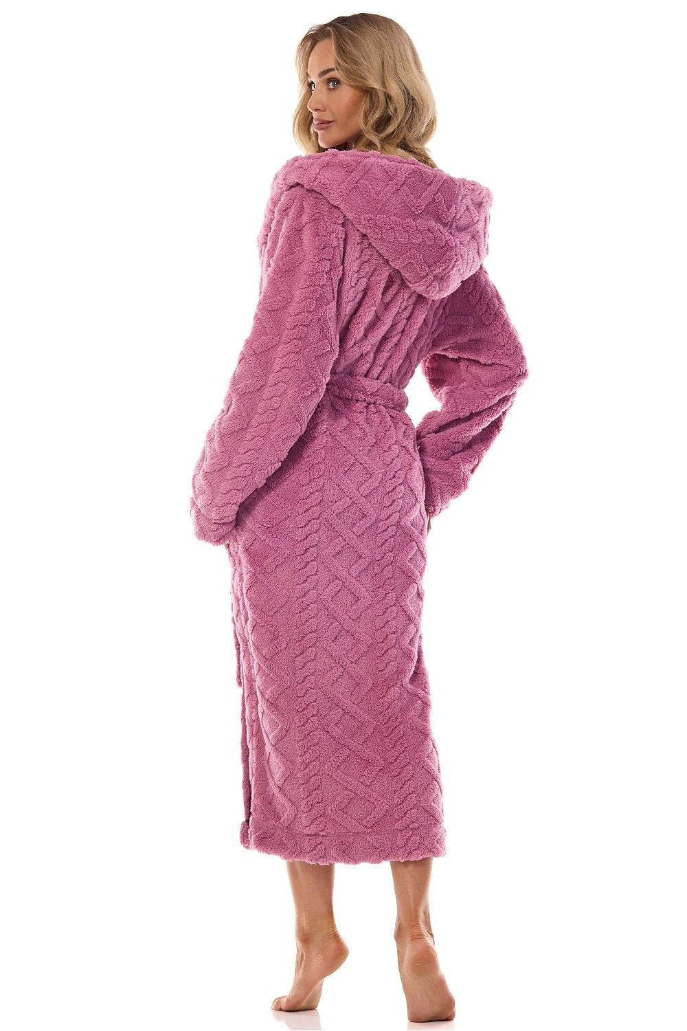 L&L Collection Bathrobe - Luxurious 100% Polyester, Available in S, M, L, XL, XXL for Perfect Fit by L&L collection