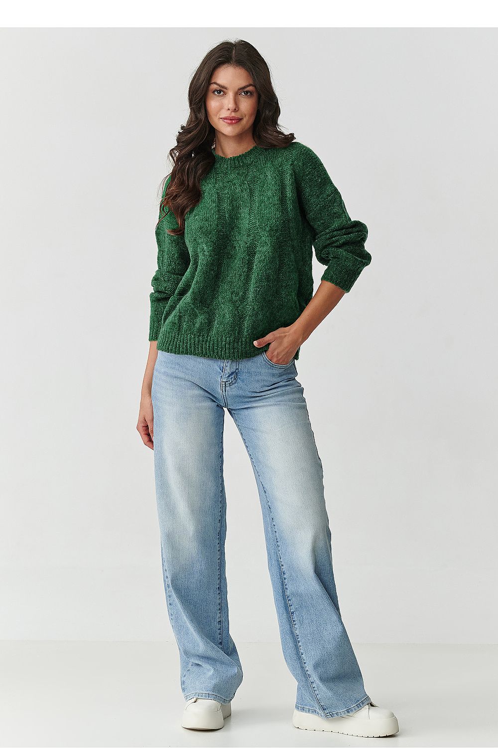 Jumper model 217358 Makadamia