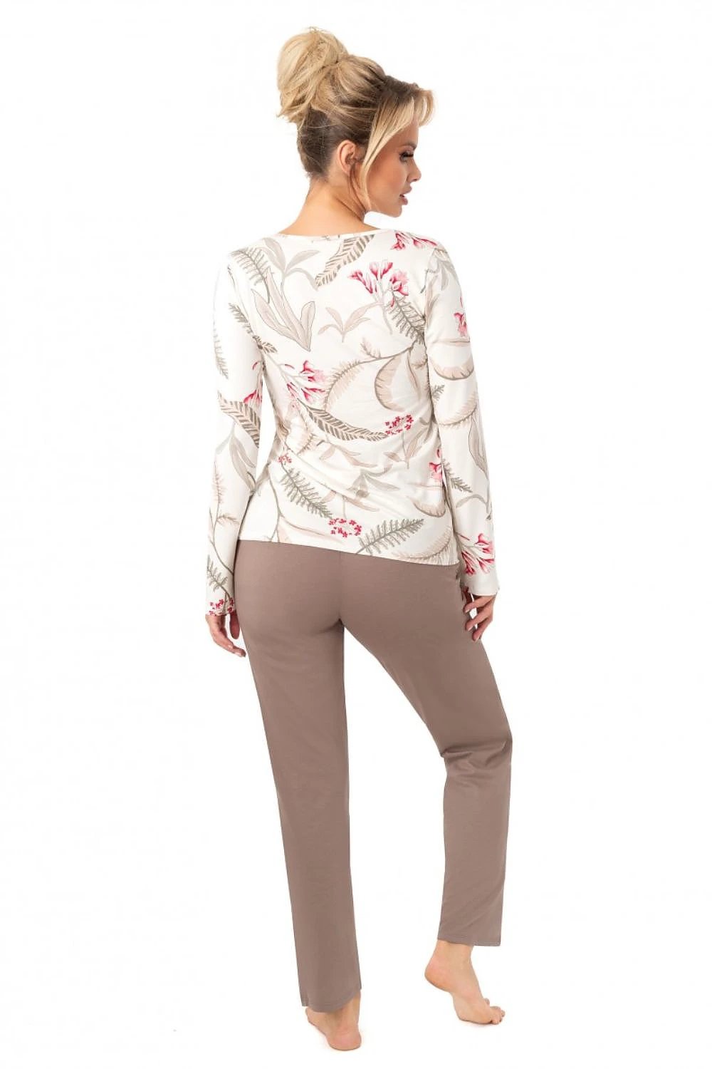 Donna Soft Viscose Women's Pajamas - Elegant Floral Pattern for Ultimate Comfort and Style by Donna