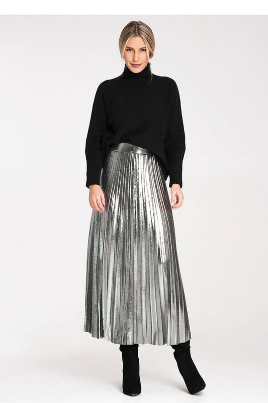 Figl High-Neck Golf Sweater for Men - Comfortable Warmth and Elegant Style with Ribbed Cuffs by Figl