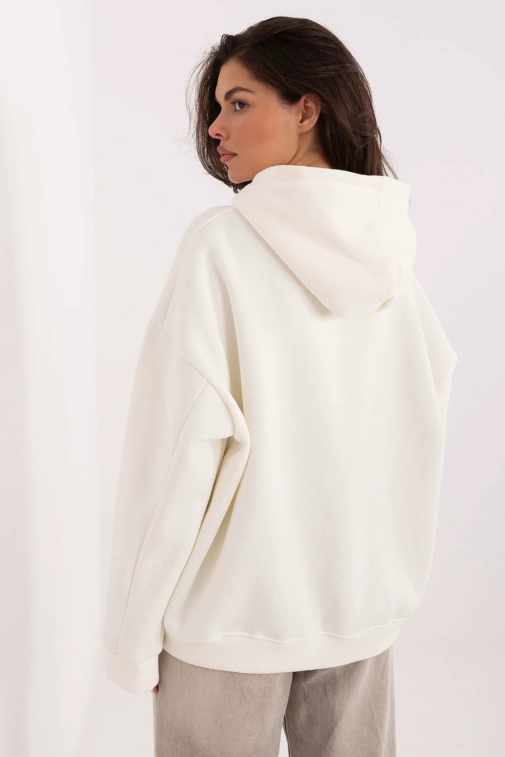 Sweatshirt Factory Women's Casual Hoodie - Soft Cotton Polyester Blend for Everyday Comfort and Warmth by Factory Price