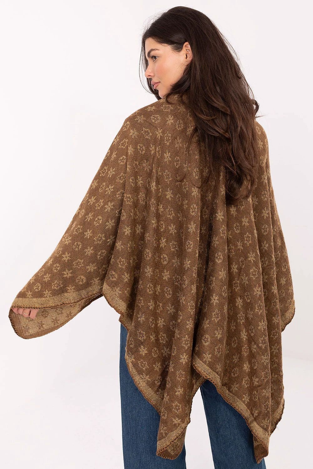 Poncho Factory Stylish Women's Poncho - Comfortable Loose Fit with Unique Print Design by Factory Price