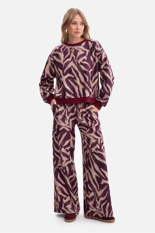 BeWear Women's Printed Trousers - Soft Brushed Fabric for Comfort, Warmth and Flexibility by BeWear