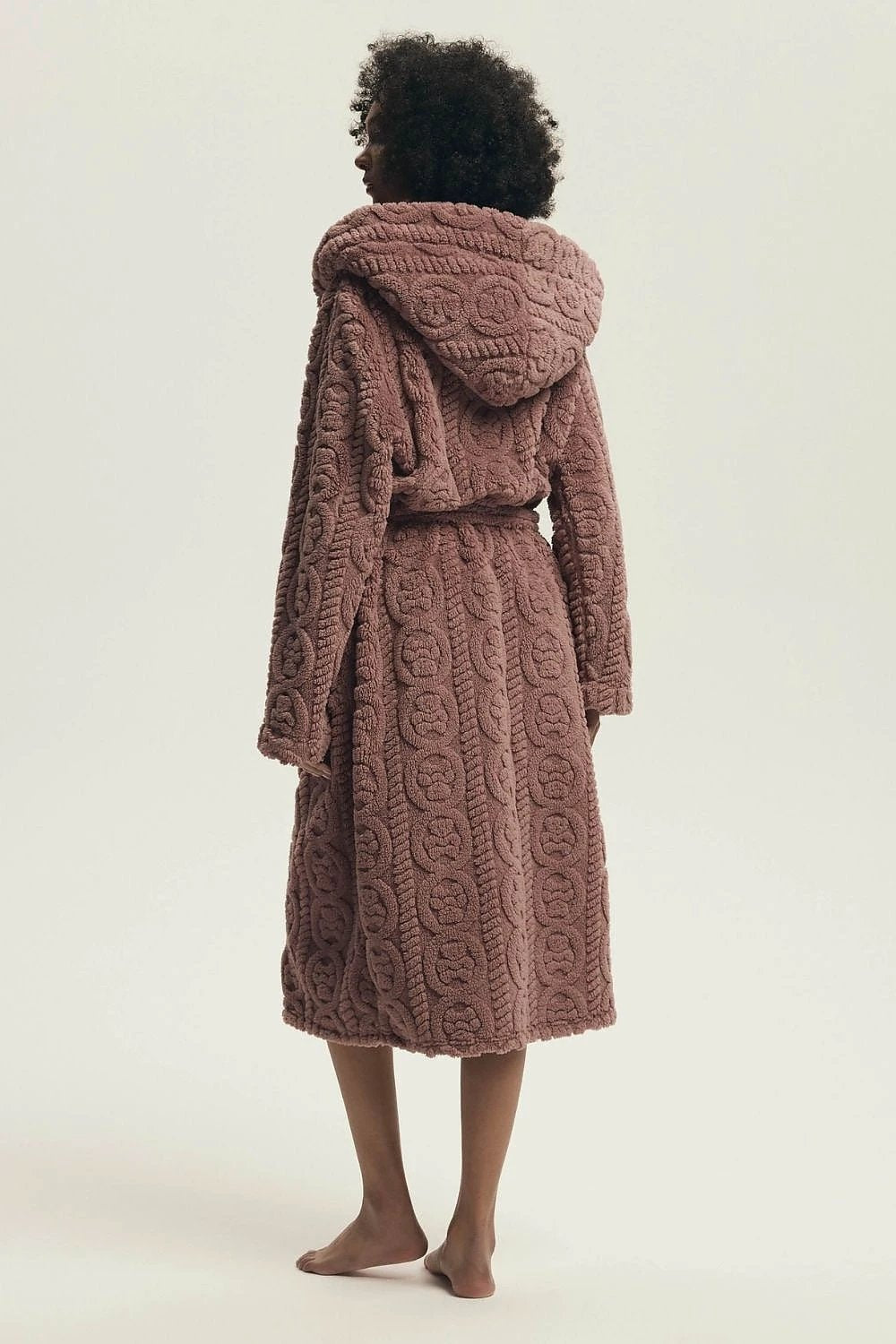 Henderson Stylish Women's Bathrobe - Extremely Warm Quilted Material with Hood, Pockets, and Waist Tie by Henderson