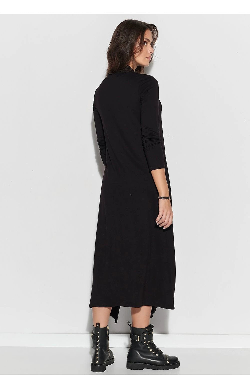 Makadamia Daydress Makadamia - Comfortable Viscose Dress with Deep Slit and Imperfection Coverage by Makadamia