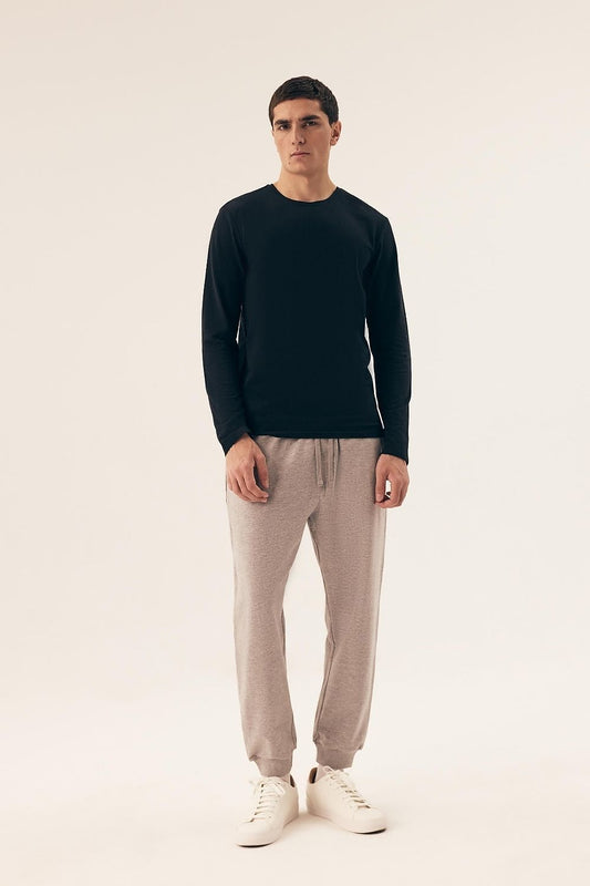 Henderson Men's 2-Pack Long Sleeve Round Neck Undershirt - Soft Comfortable Fabric for Everyday Wear and High Comfort by Henderson