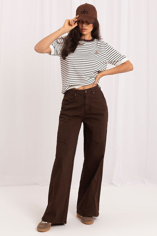 Short sleeve sweater model 230142 Italy Moda