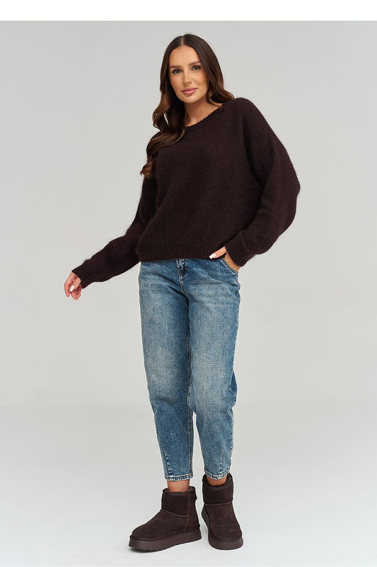 Jumper model 232010 Makadamia