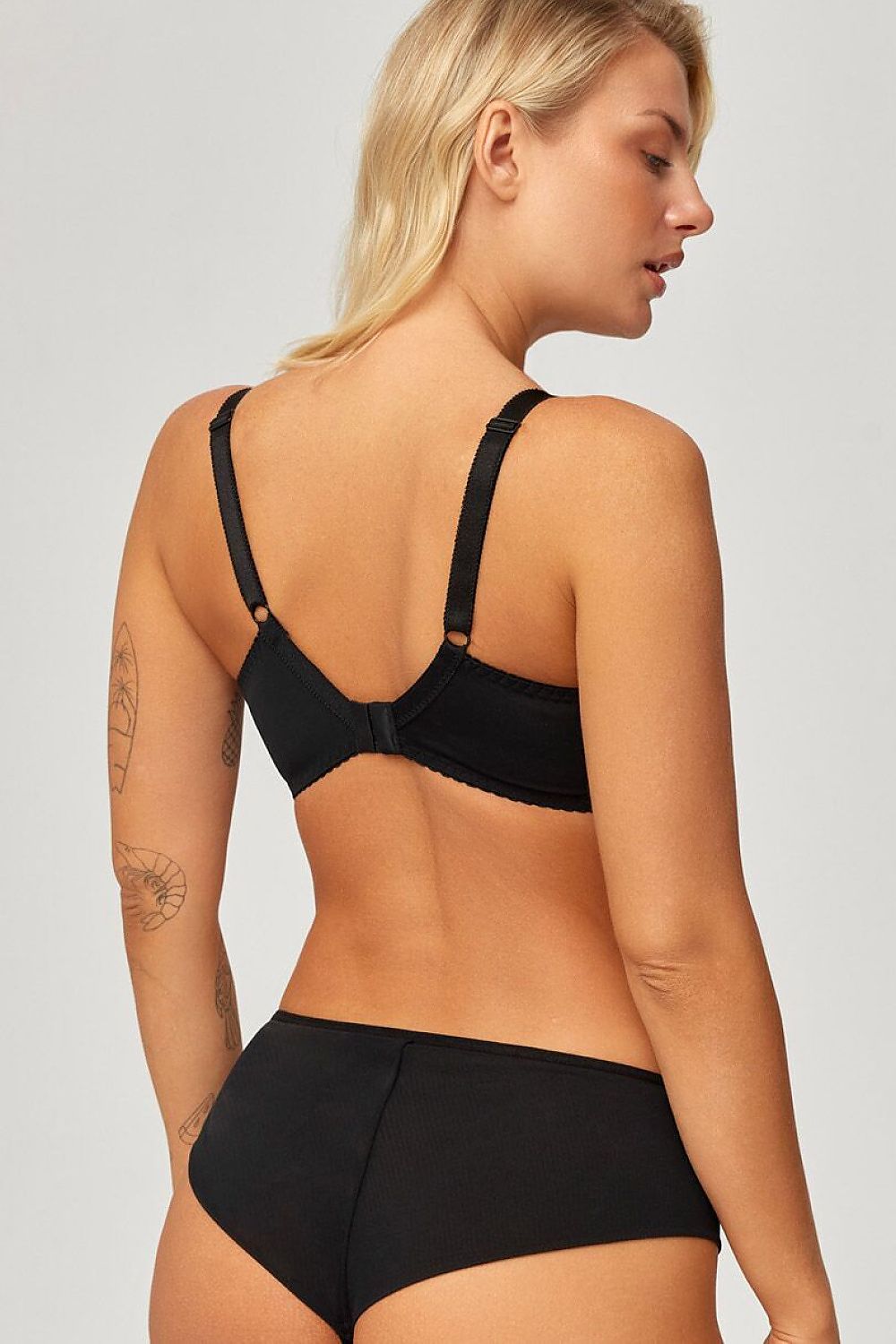 Pale Reverie Tulle-Side Brazilian Briefs — image 3
