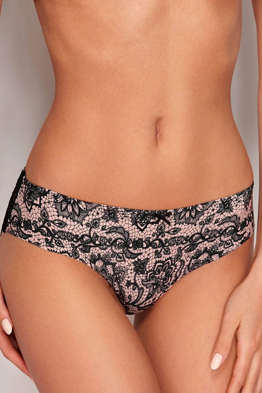 Ewana Women's Panties - Floral Pattern with Lace Insertion, Comfortable and Elegant Design for Daily Use by Ewana