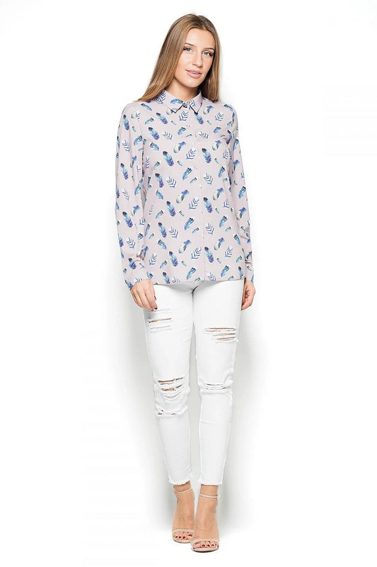 Long sleeve shirt model 76983 Katrus by Katrus