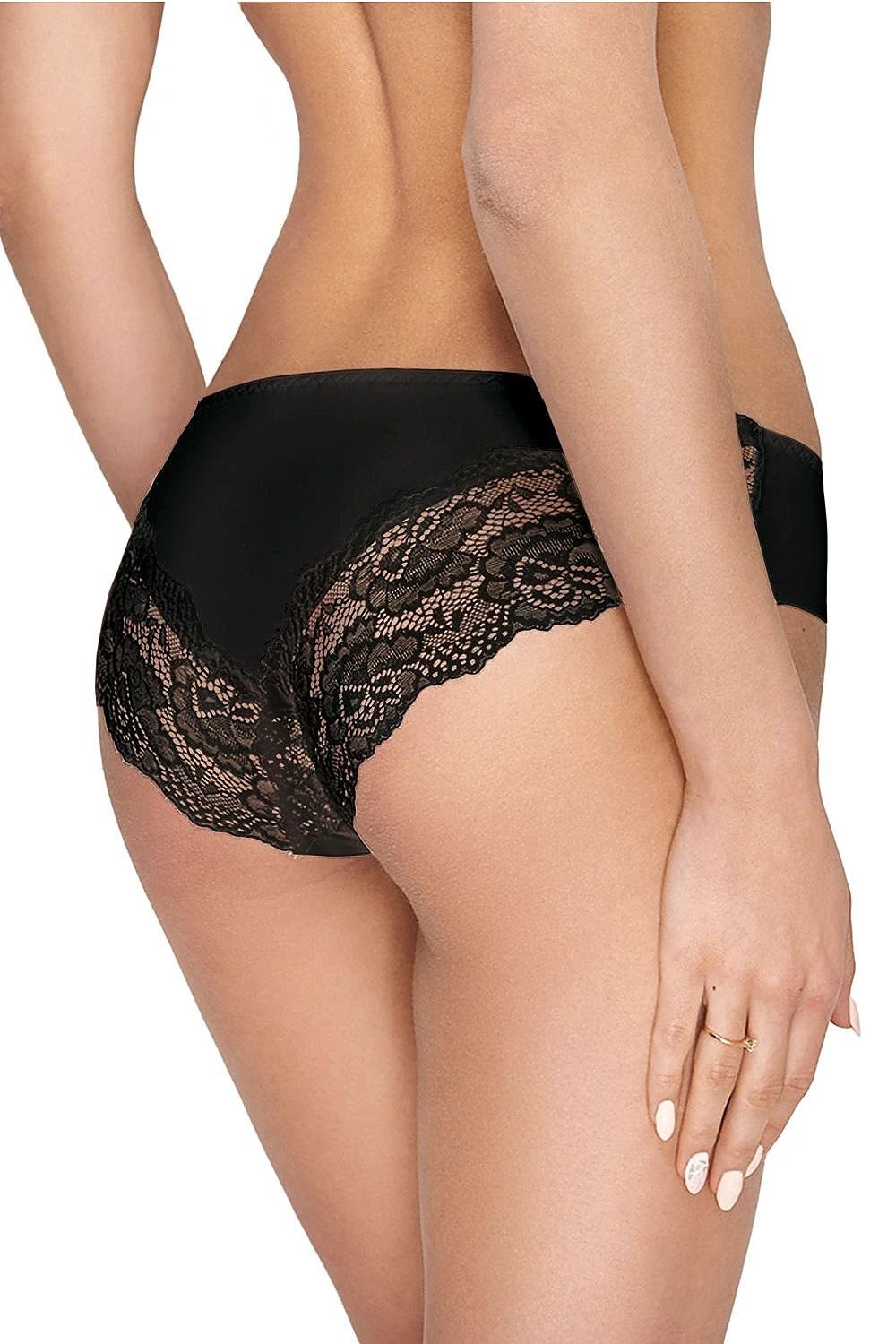 Ewana Women's Panties - Floral Pattern with Lace Insertion, Comfortable and Elegant Design for Daily Use by Ewana