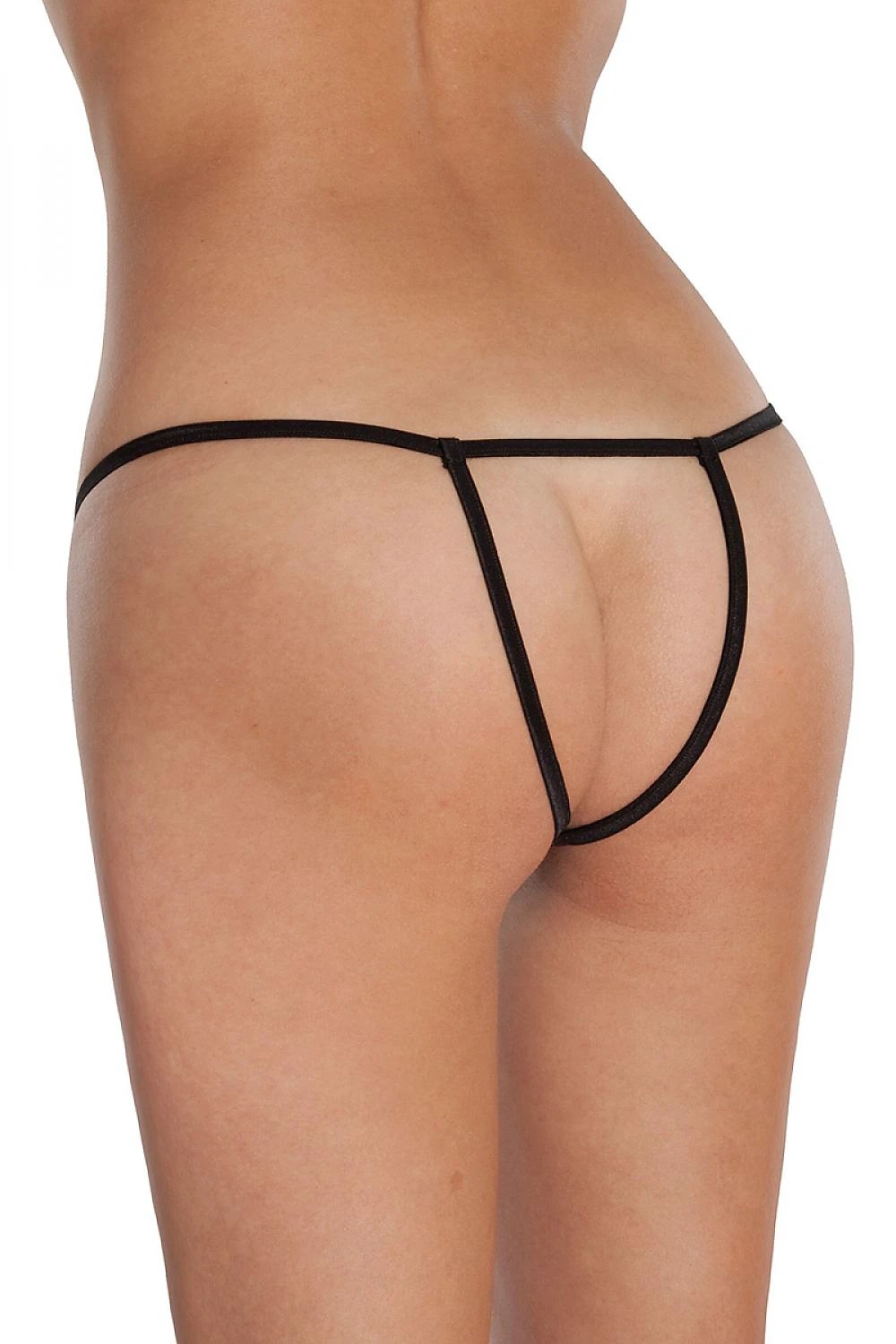 Open-Front and Back Thong