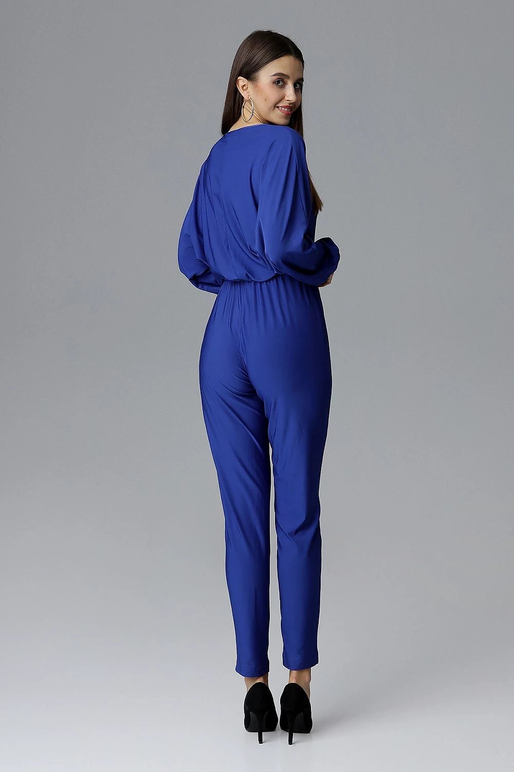 Figl Suit Model 126042 - Women's Figure-Flattering Design with Straight Tapered Legs and Comfortable Fit by Figl