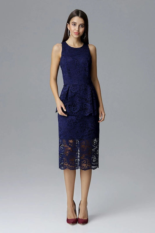 Figl Evening Dress Model 126199 - Elegant Sleeveless Lace for Evening Occasions by Figl