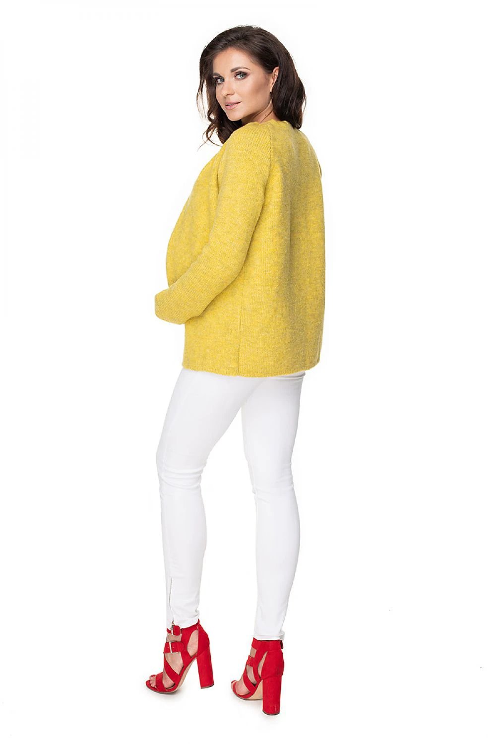 Pregnancy cardigan model 135983 PeeKaBoo by PeeKaBoo