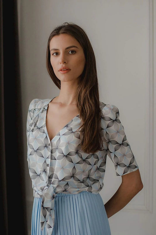 Short sleeve shirt model 143906 Lenitif by Lenitif