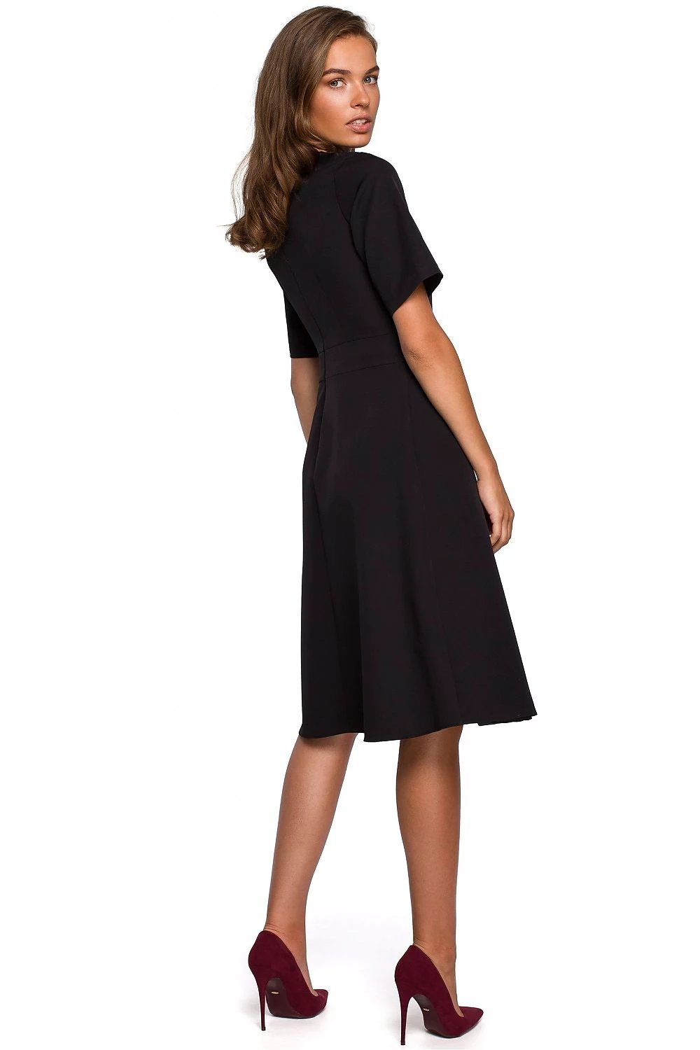 Stylove Daydress Model 149233 - Elegant Trapeze Dress with Feminine Silhouette for Business and Parties by Stylove