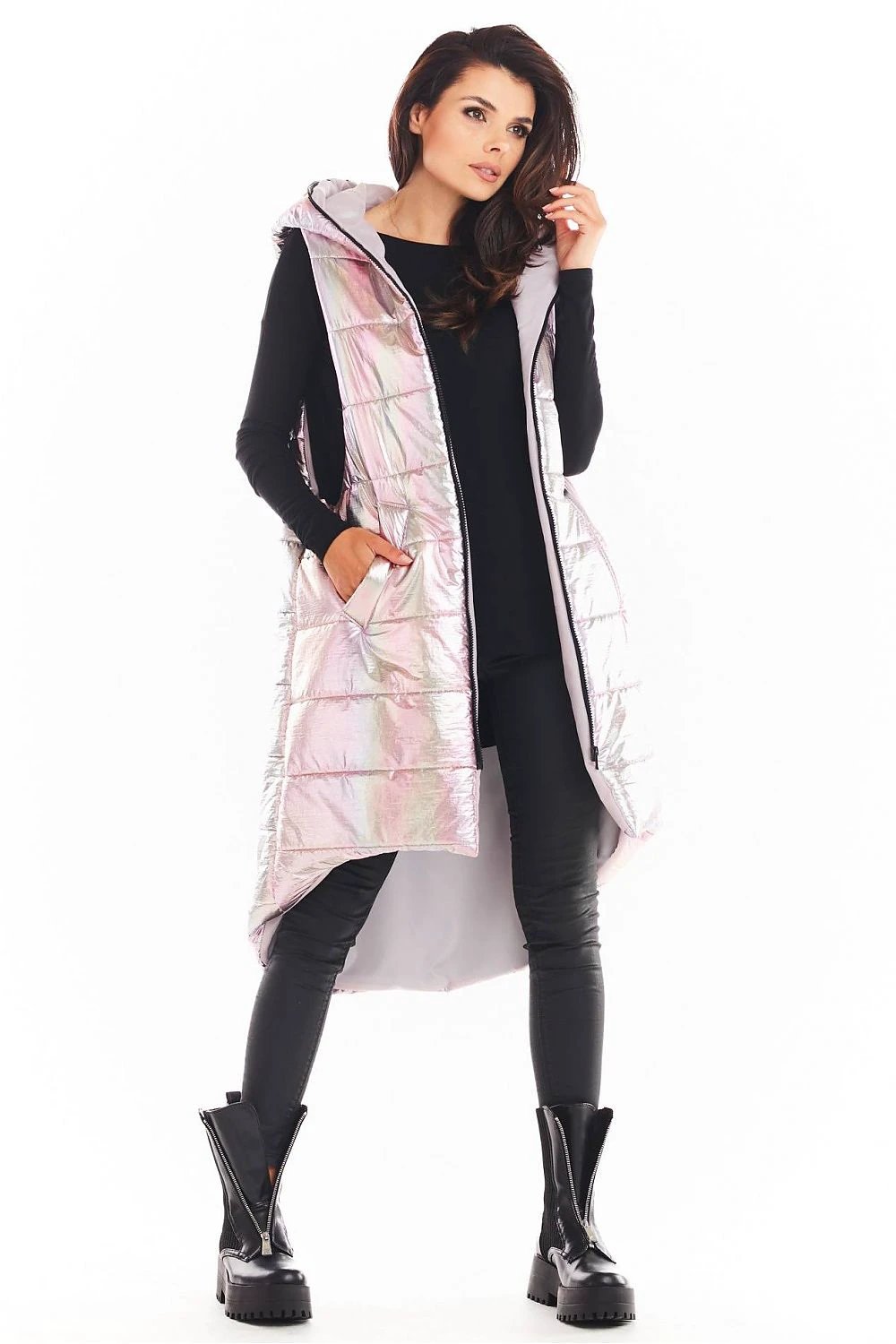 Gilet model 149752 awama by awama
