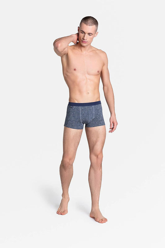 Henderson Men's Boxers - Soft Stretch Cotton with Comic Letter Print and Elastic Waistband by Henderson